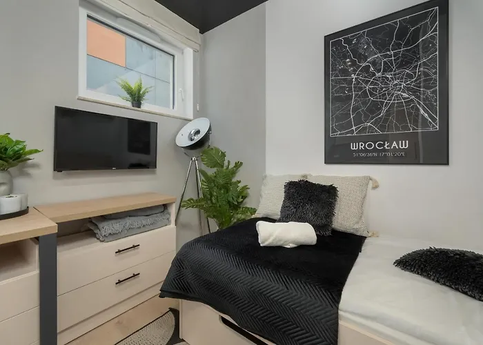 公寓 Trendy With Office Near Main Station By Renters 弗罗茨瓦夫