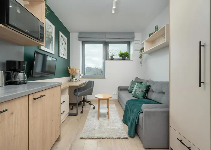 Daire Trendy With Office Near Main Station By Renters